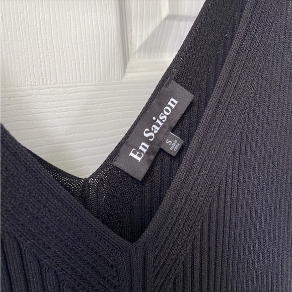 NWOT En Saison Nico Knit Midi Dress - Picture 7 of 7